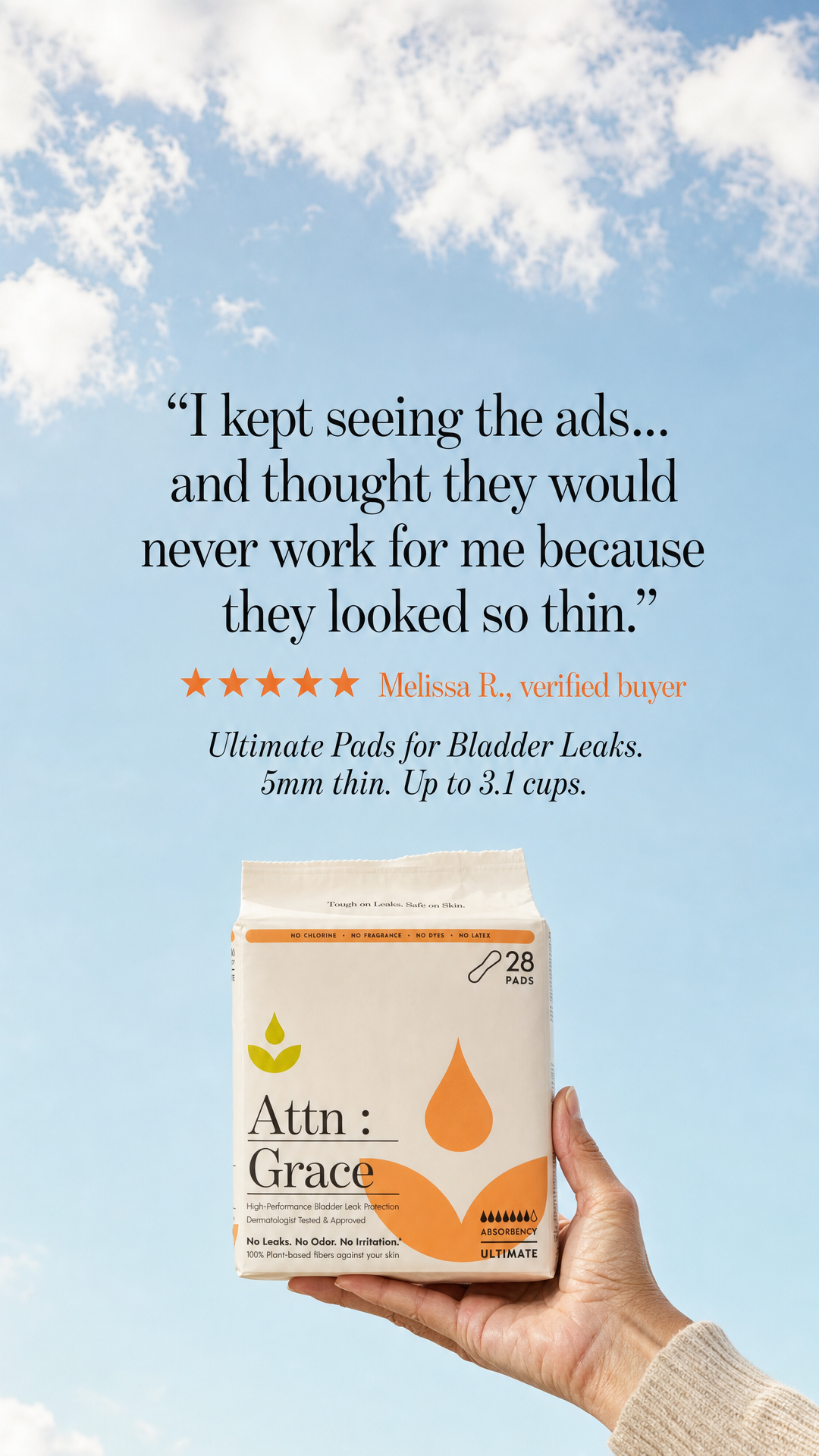 14. Pull-quote: I kept seeing the ads and thought they would never work for me